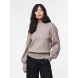 Yas Fonny Trui Met Hoge Hals Beige Vrouw