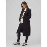 Jas - Knielengte - Omkeerbaar - Riemsluiting - Zijzakken