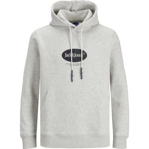 JACK & JONES - Hoodie Jordalston - Grijs - Katoen