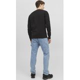 Jack & Jones - Jorvesterbro Sweatshirt - Zwart - Katoen - 1 Stuk
