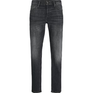 JACK & JONES - Jeans - Zwart - Katoen met Stretch - Comfort Fit
