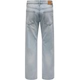 Only & Sons - EDGE - Jeans - Blauw - Regular Fit - 5-pocket-style