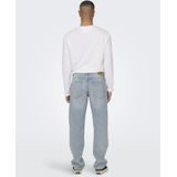 Only & Sons - EDGE - Jeans - Blauw - Regular Fit - 5-pocket-style