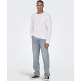 Only & Sons - EDGE - Jeans - Blauw - Regular Fit - 5-pocket-style