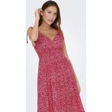 Kleding - Little Black Dress - Bloemenprint - Viscose - Mouwloos