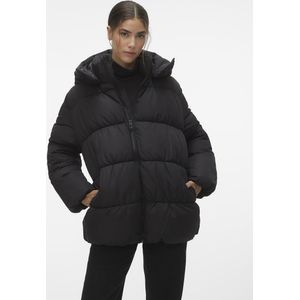 Vmnio - Jas - Kort - Met Afneembare Capuchon - Lange Mouwen - Zwart