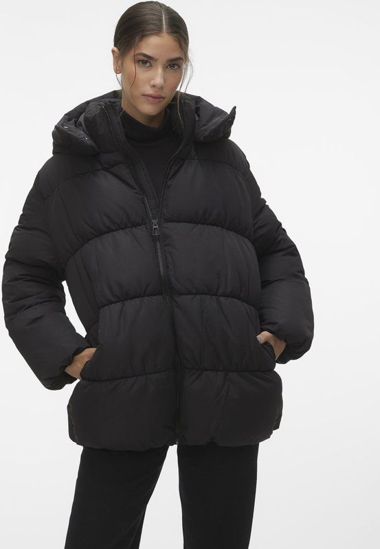 Vero Moda - Nio - Jas - Gewatteerd - Met Afneembare Capuchon - Kort