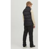 Gerecycled Polyester - Dull Oppervlaktestof - Vest - Hoge Opstaande Kraag - Mouwloos