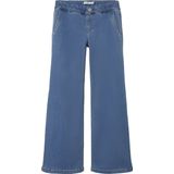 NAME IT - Salli Wide Fit - Jeans - Blauw - Synthetisch