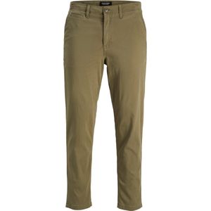 JACK & JONES Ace Harlow Chino loose fit - heren chino - olijfgroen