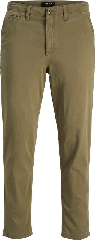 JACK & JONES Ace Harlow Chino loose fit - heren chino - olijfgroen