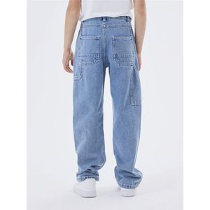 Jeans - Denim - Regular Fit - Verstelbare Taille - Gebruikt Effect