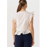 Top - Cilie - Blouse - Mouwloos - Bloemenprint - Losse Pasvorm