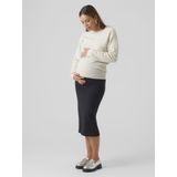 Trui - Mélange - Knitwear - Lange Mouw - Slanke Pasvorm