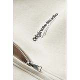 Hoodie - Geborstelde Stof - Capuchon - Lange Mouwen - Relaxed Fit