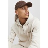 Hoodie - Geborstelde Stof - Capuchon - Lange Mouwen - Relaxed Fit