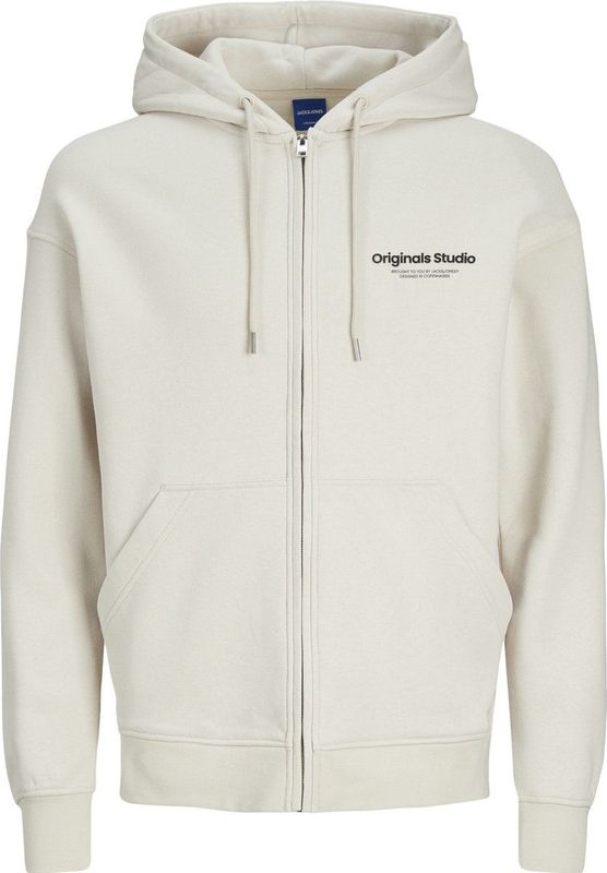 Hoodie - Geborstelde Stof - Capuchon - Lange Mouwen - Relaxed Fit