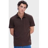 Selected - Fave - Poloshirt - Groen - 50% Biologisch Katoen - 50% Gerecycled Polyester