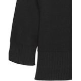 VERO MODA - Gebreide Pullover - Blauw - Rolkraag - Lange Mouwen