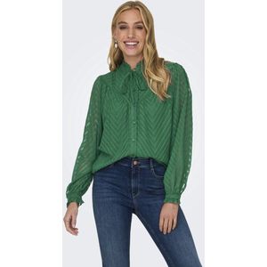 Jacqueline de Yong - Gretha - Blouse - Zigzagpatroon - Lange Mouwen