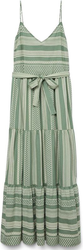 VERO MODA - VMDICTHE SINGLET ANCLE DRESS WVN GA - Dames - Maxi jurken