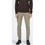 Only & Sons Broek Onsmark Pete Life Slm Chin 0013 Pnt 22027773 Chinchilla Mannen