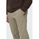 Only & Sons Broek Onsmark Pete Life Slm Chin 0013 Pnt 22027773 Chinchilla Mannen