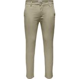 Only & Sons Broek Onsmark Pete Life Slm Chin 0013 Pnt 22027773 Chinchilla Mannen