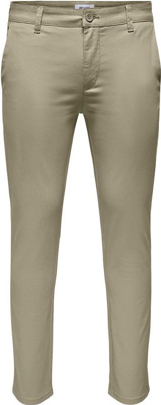 Only & Sons Broek Onsmark Pete Life Slm Chin 0013 Pnt 22027773 Chinchilla Mannen