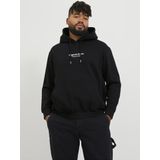 Hooded Sweatshirt - Plus Size - Geborsteld Katoen - Zachte Binnenkant