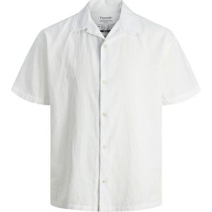 Jack & Jones Summer Resort Linen Overhemd Met Korte Mouwen