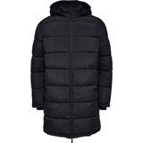 Selected - Cooper - Gewatteerde Jas - Zwart - Lang - Waterafstotend