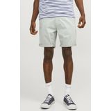 JACK & JONES Bowie Shorts Solid regular fit - heren chino korte broek - saliegroen