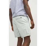 JACK & JONES Bowie Shorts Solid regular fit - heren chino korte broek - saliegroen