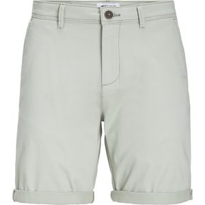 JACK & JONES Bowie Shorts Solid regular fit - heren chino korte broek - saliegroen