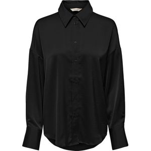 Only - Onlmarta Ls Oversize Satin Shirt Wvn - Meisjes - Blouses