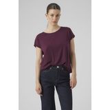 VERO MODA - VMAVA - T-shirt - Winetasting - Slimfit Design