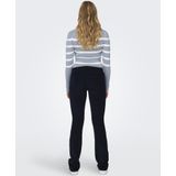 ONLY - Broek - Navy - Flared - Corduroy - 5-pocket-style