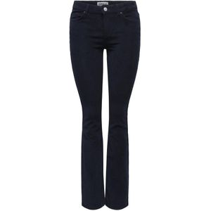 ONLY - Broek - Navy - Flared - Corduroy - 5-pocket-style