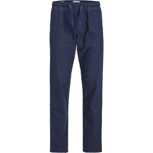 JACK & JONES Kane Summer Linen Blend Jogger loose fit - heren chino - blauw