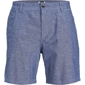 JACK & JONES Ace Summer Linen Blend Short regular fit - heren shorts - licht denim melange