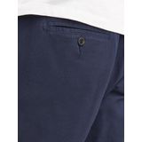 JACK & JONES - Korte Broek - Blauw - Katoen Linnen Mix