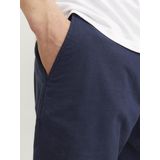 JACK & JONES - Korte Broek - Blauw - Katoen Linnen Mix