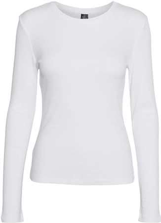 Vero Moda - Vmroma Ls Slim Top Ga Jrs Noos - Dames - Blouses