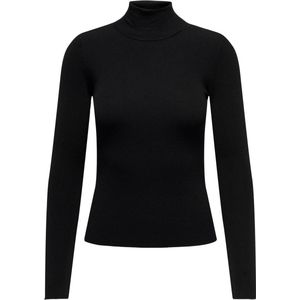 Jacqueline de Yong Trui Jdycirkeline Roll Neck Pullover 15307910 Black Dames Maat - S