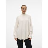 Vero Moda - Vmplaza Ls Highnck Long Pullover Ga Noos - Dames - Gebreide Truien