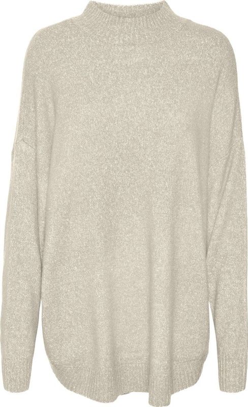 Vero Moda - Vmplaza Ls Highnck Long Pullover Ga Noos - Dames - Gebreide Truien