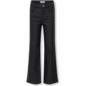 ONLY meisjes kids broek JUICY-NYA Black Wide Leg Fit