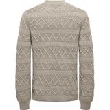 Trui - Gebreid - Heren - Ronde Hals - Lange Mouwen - Regular Fit