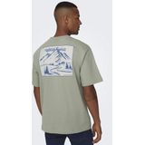 Onseli - T-shirts - Katoen - Relaxed Fit - Korte Mouwen